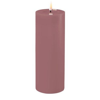 Deluxe Real Flame Blockljus Ljung 7,5 x 20