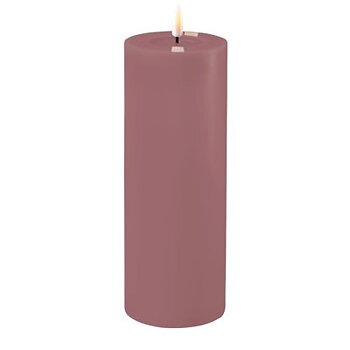 Deluxe Real Flame Blockljus Ljung 7,5 x 20