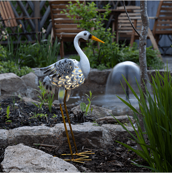 SOLCELLSDEKORATION HERON Häger