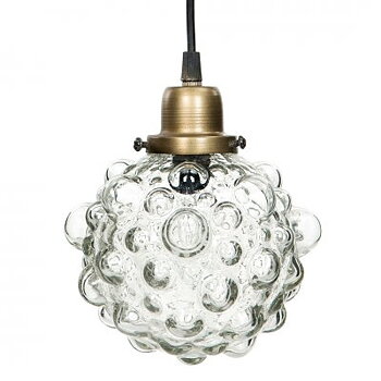 Taklampa Globe Glas