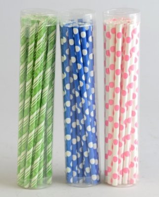 Sugrör av Papper 25-pack - 3