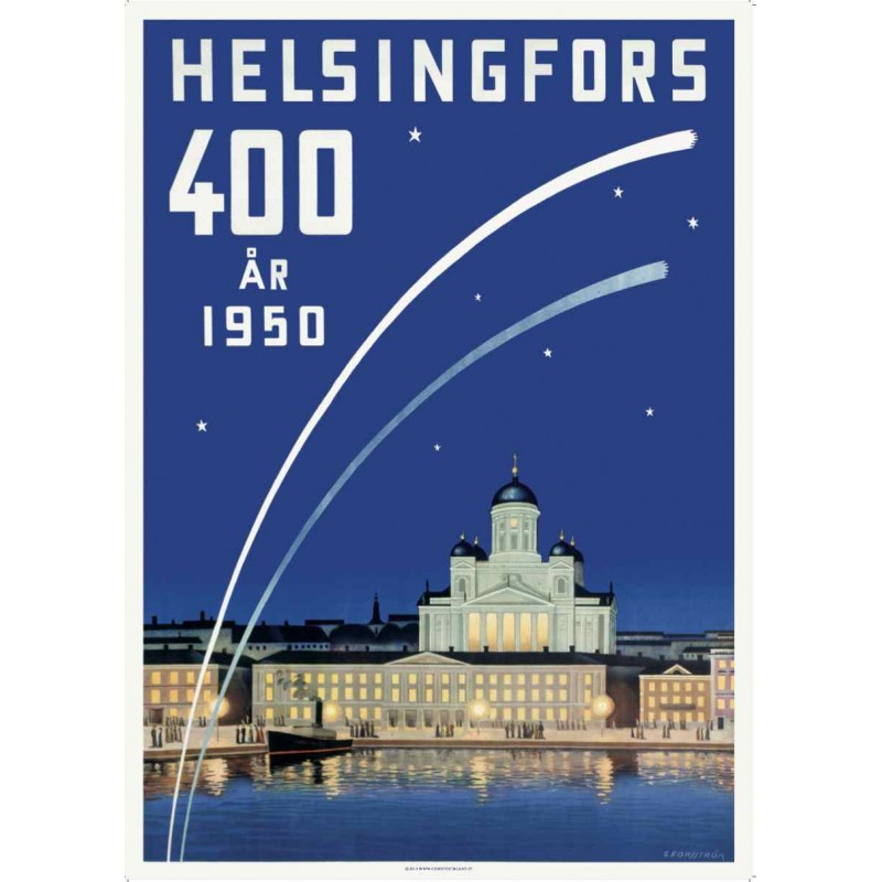 AFFISCH HELSINGFORS 400 år