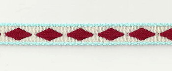  BAND RÖD ROMB