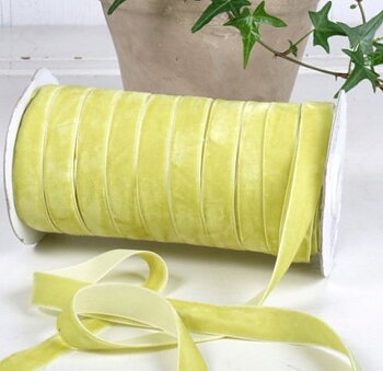 SAMMETSBAND GUL