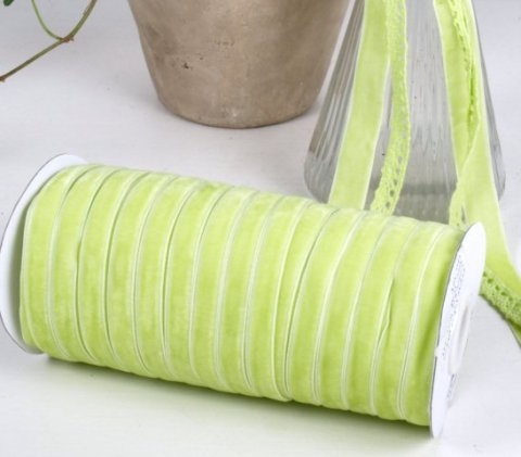 SAMMETSBAND LIME
