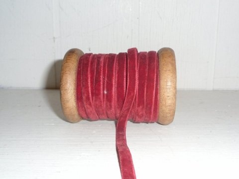 SAMMETSBAND RÖD