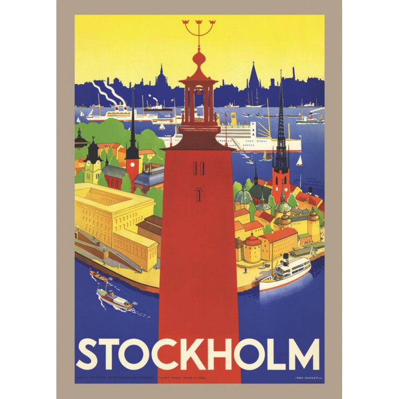 AFFISCH STOCKHOLM STADSHUS
