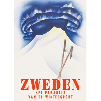 AFFISCH ZWEDEN 