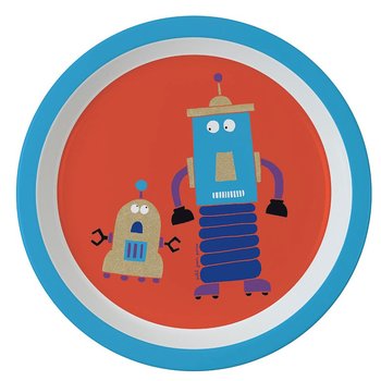 TALLRIK MED KANT ROBOT
