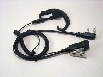 Hörtelefon med PTT kraftig modell