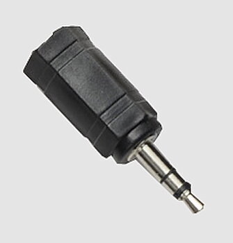Adapter hörtfn 3,5 mm hona till 2,5 mm hane