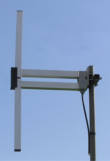 Öppen dipol för 140 - 160 MHz