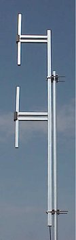 2-stack öppet dipolsystem 450 MHz
