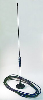 Magnetantenn  3,5 m koax och kontakt  spröt 350 - 470 MHz, + 3  dB