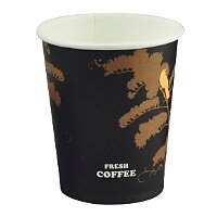 Cardboard coffee cup 25 cl 80 pieces