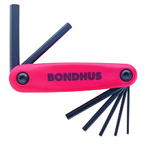 Bondhus unbrakonøkkelsett Sammenleggbar modell 2 - 8 mm 12587