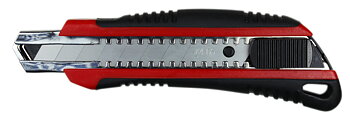 Brytbladskniv soft-grepp 18mm m/autolås, Tecos 