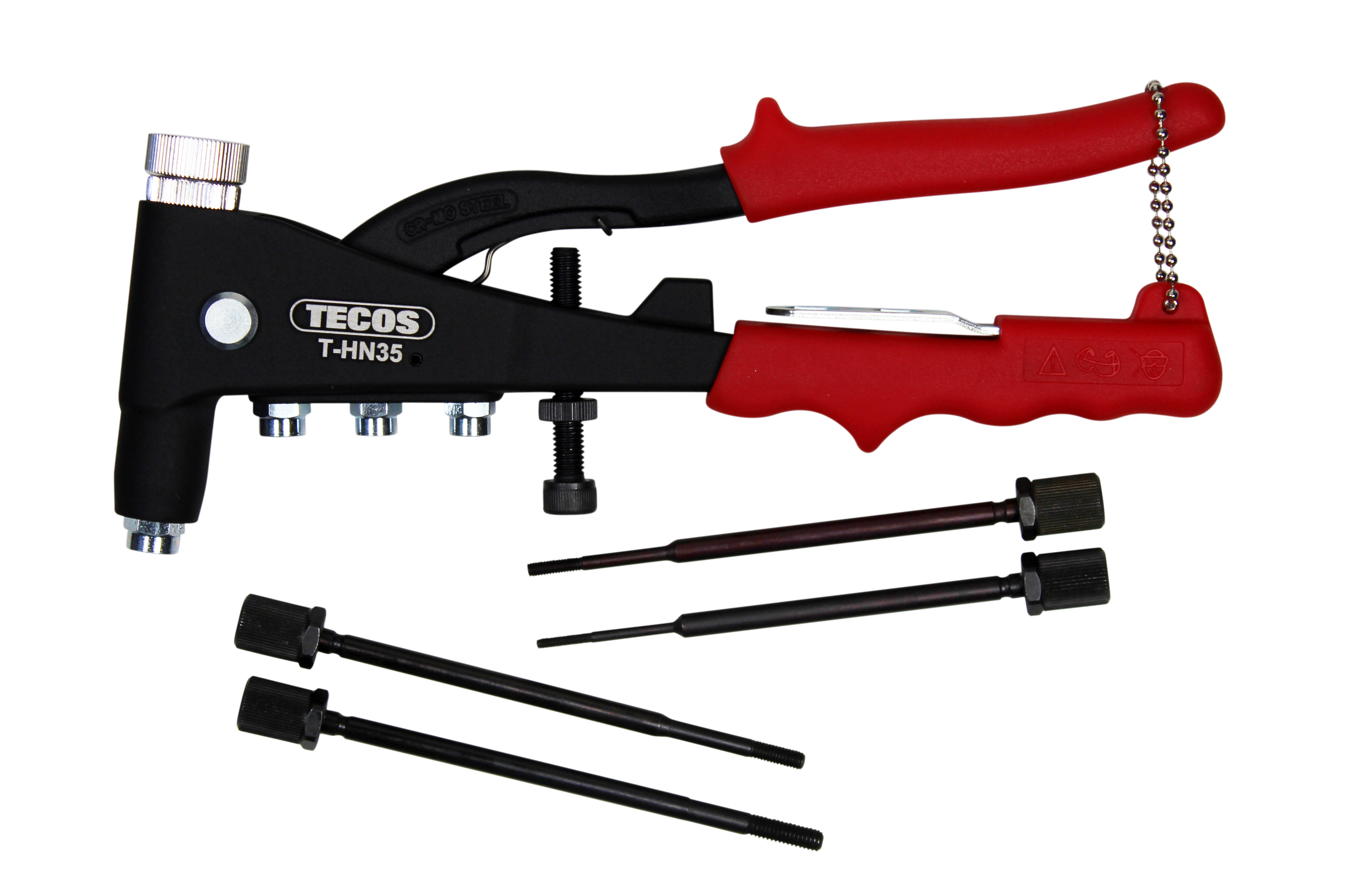 Nietenmuttertang T-HN35 M3-M6, Tecos