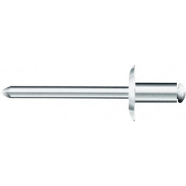 Blindnagler Aluminium/stål stor krage