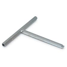 T-key mounting tool for frame screw