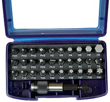 Bitset, 31 stuks, Tecos