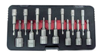 Hulsbit 14 stuks set magnetische hulzen Tecos