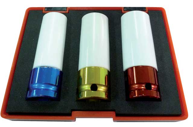 Wheel nut sleeves 1/2" 3 pieces