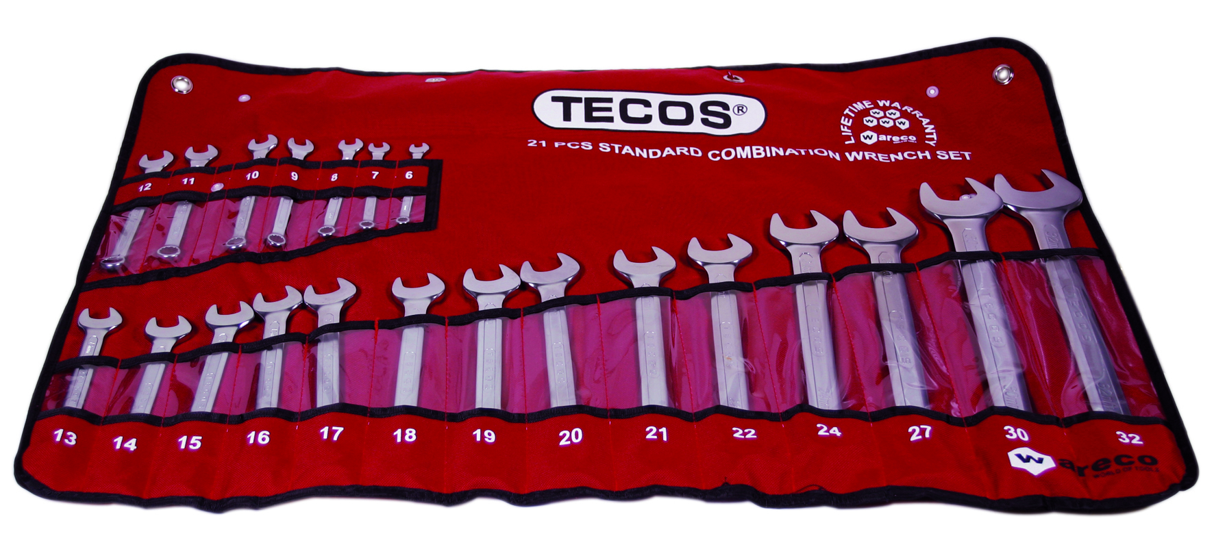 U-ring sleutelset T-CW632, Tecos