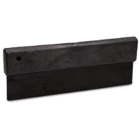 Rubberen troffel 200 mm Tebo