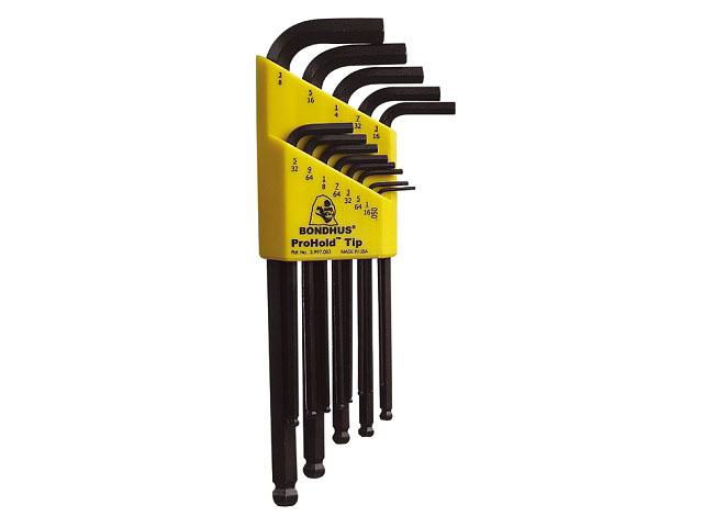 Unbrakonøkkel sett ProHold® PBLX med kule, .050-3/8"