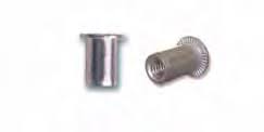 Blindnaglemutter i aluminium