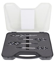 Tecos Flute Borrset , 4 delar