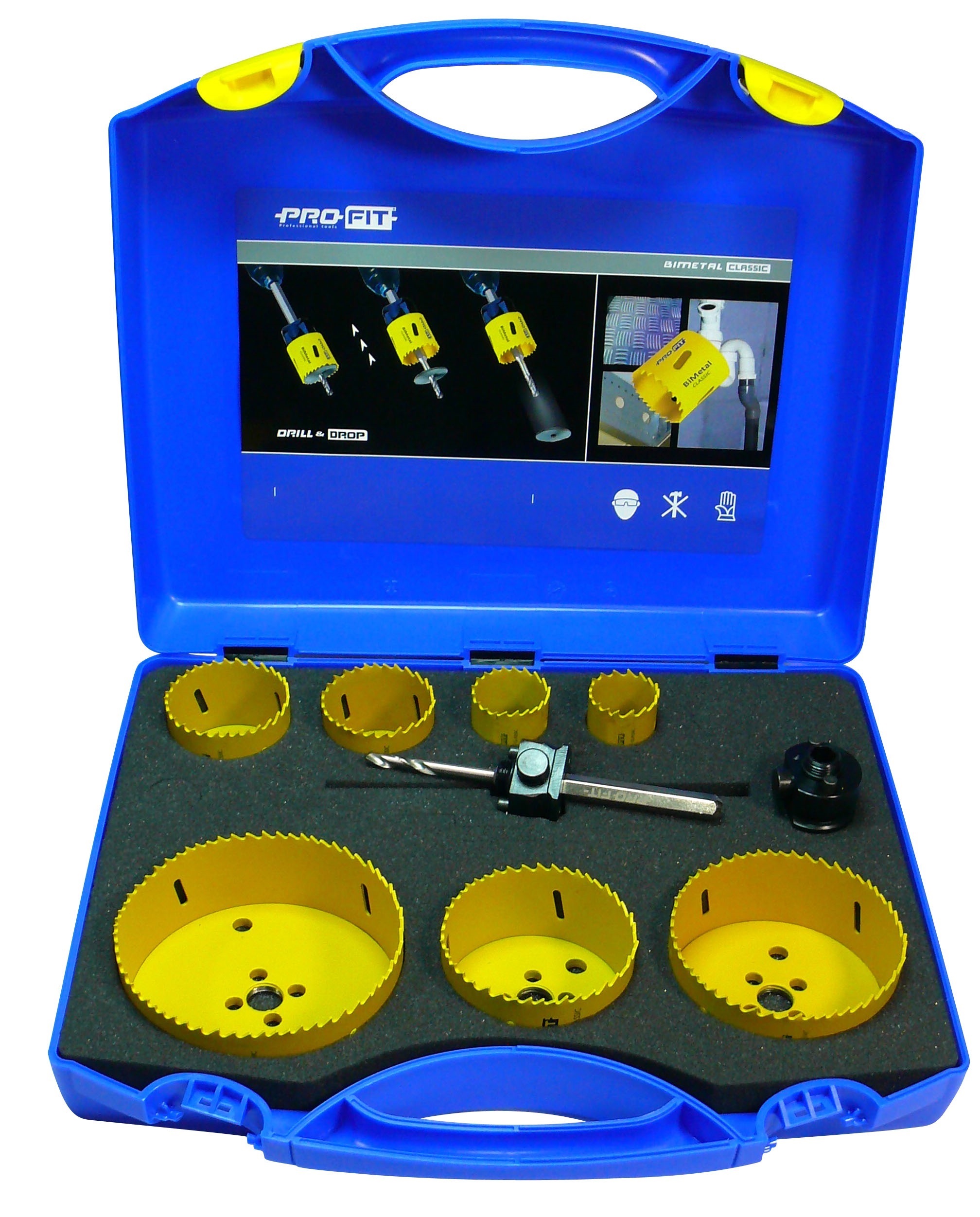 VVS set, 10 delar 32-114 mm	
