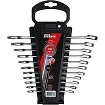 Block wrenches U-ring wrench set 12 pieces 8- 19 mm