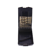HSS kobolt 5 % sett, 19 deler: 1-10 mm Tecos
