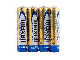 Maxell AAA 4-pakning (LR-03)