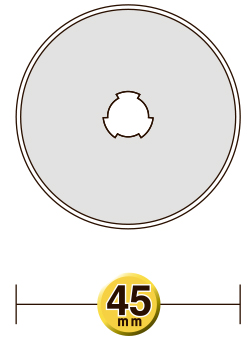 Olfa rulleknivblad for roterende kniver - 4