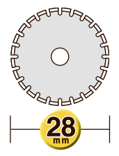 Olfa rulleknivblad for roterende kniver - 7