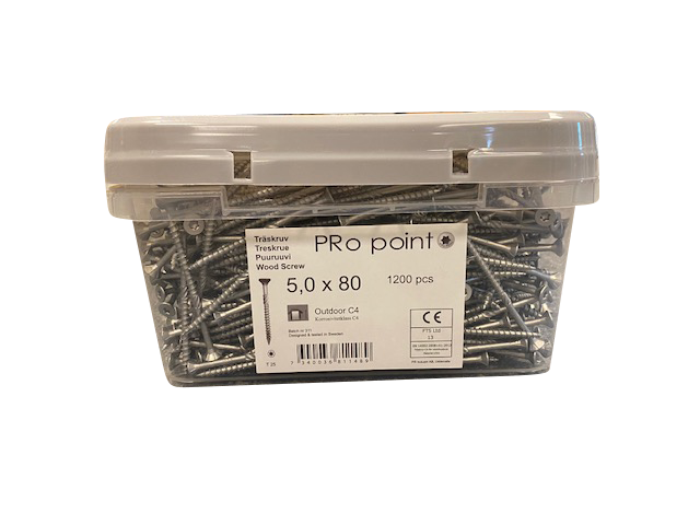 Utendørs treskrue C4+ speed+ gjenger - Pro-Point - 7
