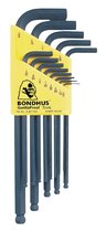 Bondhus BLX13 unbrakonøkkelsett med kule 1,5-10 tommer.