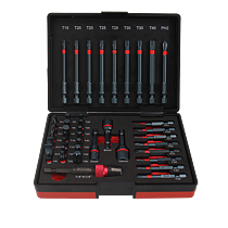 Impact Bit set Tecos T-B042R - 42 pieces