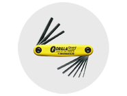 Allen skiftenøkler, mm, torx, tommer