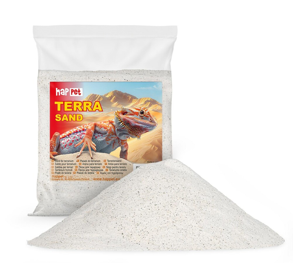 Terrarium Sand vit 5 kg