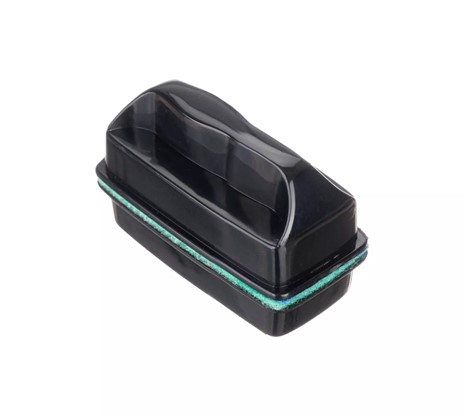 Algmagnet  svart plast S