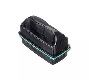 Algmagnet  svart plast M