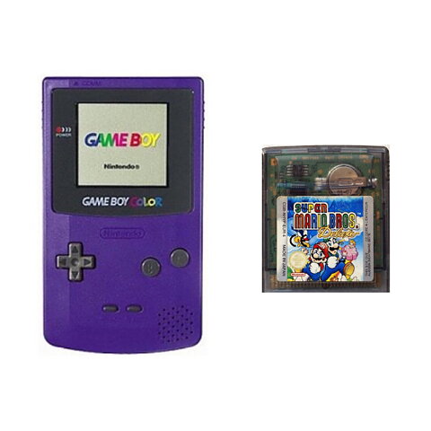 Gameboy Color + Super Mario de luxe