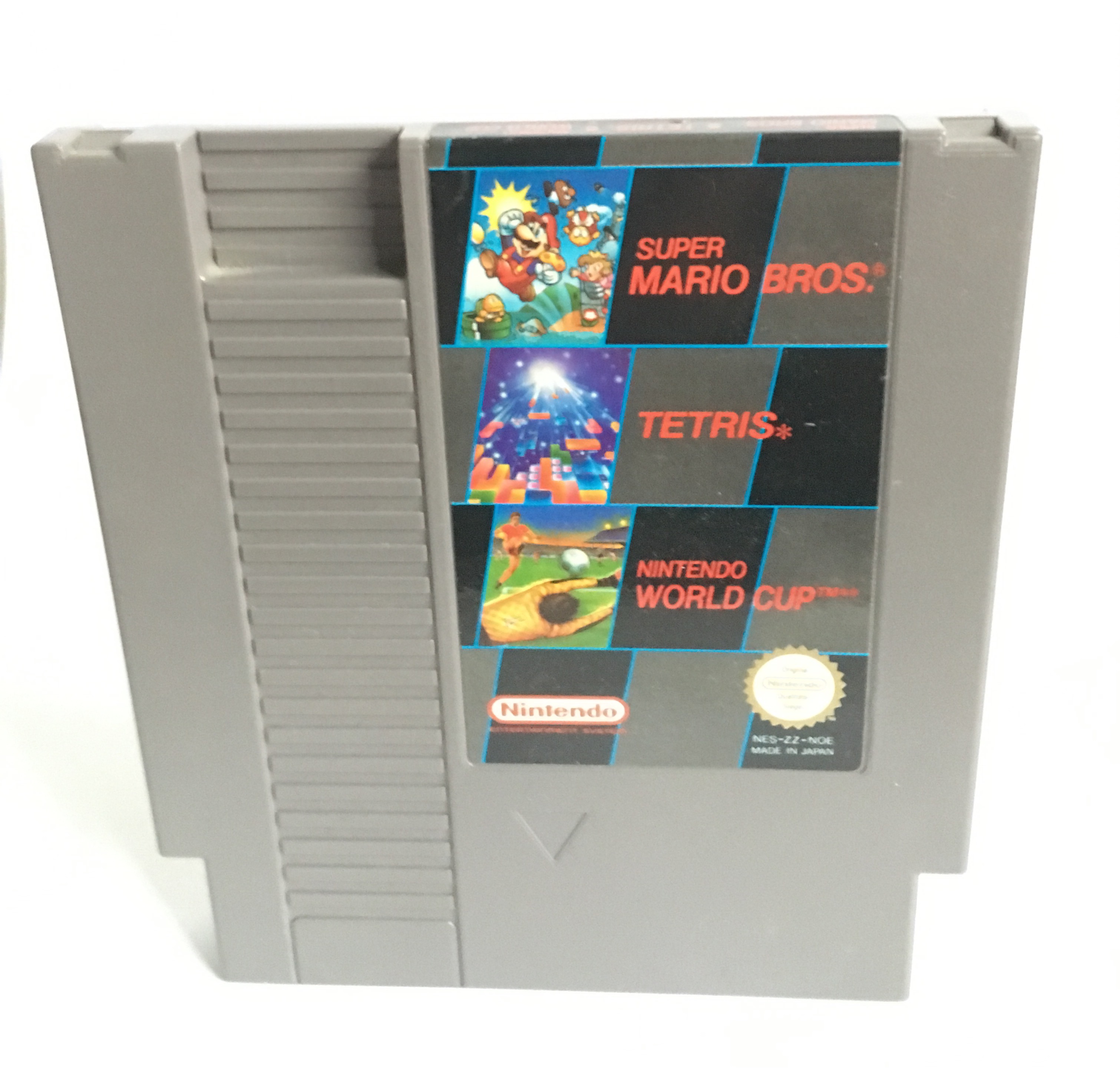 Super Mario Bros / Tetris / World Cup - NES - SCN