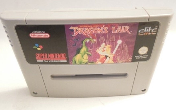 Dragons Lair - SNES - SCN