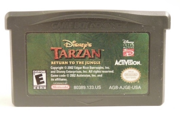 Tarzan - Disney - GBA