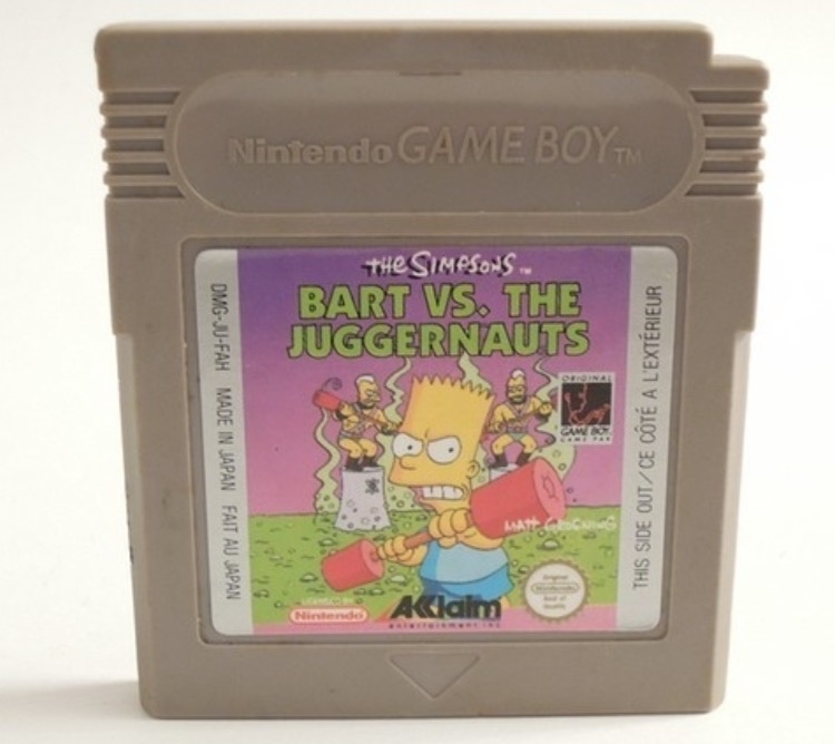 The Simpsons - Bart vs. The Juggernauts -GB